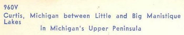 Curtis - Vintage Postcard (newer photo)